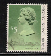 HONG KONG  Scott # 501b Used - QEII 3 - Used Stamps