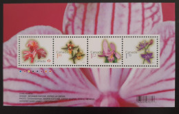 SD)2010, CANADA, SOUVENIR SHEET, ORCHID PLANTS, MNH - ...-1851 Préphilatélie