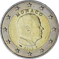 Monaco, Albert II, 2 Euro, 2012, Paris, TTB, Bimétallique, Gadoury:MC196 - Monaco