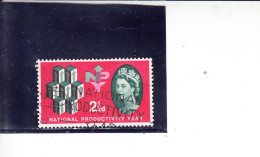 GRAN BRETAGNA  1962 - Unificato 367° - Anno Produttivo - Used Stamps