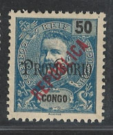 Portugal Congo 1914 "D. Carlos I Republica" Condition MNG Mundifil #121 - Portugiesisch-Kongo