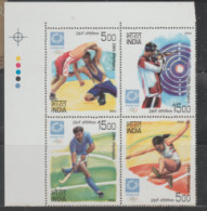 MINT STAMP  FROM INDIA 2004 ON ATHENS OLYMPIC In Block Of 4  ( WithTraffic Light) - Unused Stamps
