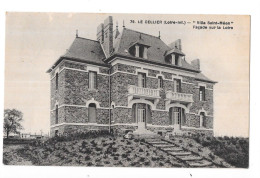 LE CELLIER - 44 - Villa SAINT MEEN - Façade Sur La Loire - CPA RARE - SON - - Le Cellier