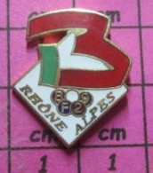 1018B Pin's Pins / Beau Et Rare & TB état / SPORTS / BILLARD ? BF 29 ? RHONE ALPES - Biljart