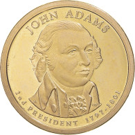 Monnaie, États-Unis, John Adams, Dollar, 2007, U.S. Mint, San Francisco, Proof - 2007-…: Presidents