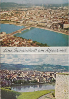 CARTOLINA  LINZ,ALTA AUSTRIA,AUSTRIA-DONAUSTADT AM ALPENRAND-PANORAMA-VIAGGIATA 1967 - Linz