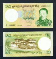 BHUTAN  -  2013  20 Ngultrum  UNC  Banknote - Bhután