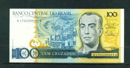 BRASIL  -  1987 100 Cruzados  UNC  Banknote - Brazil