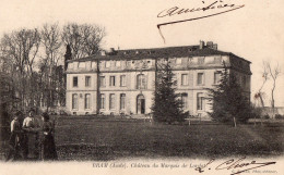 CPA  - 11 - BRAM - Château Du Marquis De  Lordat - Bram