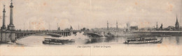 Belgique - Liège Exposition - Le Pont De Fragnée  - Double Carte - Carte Postale Ancienne - Liege