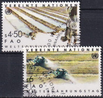 UNO WIEN 1984 Mi-Nr. 39/40 O Used - Aus Abo - Oblitérés