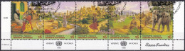 UNO WIEN 1996 Mi-Nr. 209/13 O Used - Aus Abo - Gebruikt