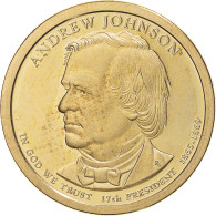 Monnaie, États-Unis, Andrew Johnson, Dollar, 2011, U.S. Mint, San Francisco - 2007-…: Presidents