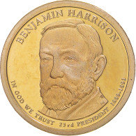 Monnaie, États-Unis, Benjamin Harrison, Dollar, 2012, U.S. Mint, San Francisco - 2007-…: Presidents