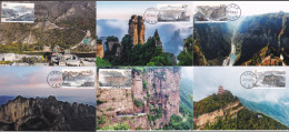 China 2023 Taihang Mountain Scenery Maximum Card 6v - Nuevos