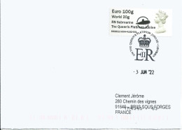 Vignette De Distributeur IAR - ATM - Post & Go - Machin - QEII - Jubilé De Platine De La Reine - Post & Go Stamps