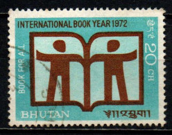BHUTAN - 1966 - International Book Year - USATO - Bhutan