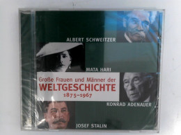 Große Frauen Und Männer Der Weltgeschichte   1875 - 1967 (Audio CD) - CDs