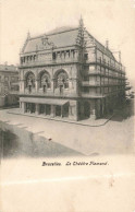 BELGIQUE - Bruxelles - Le Théâtre Flamand - Carte Postale Ancienne - Monumenti, Edifici