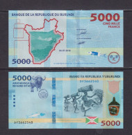 BURUNDI  -  2018 5000 Francs UNC  Banknote - Burundi