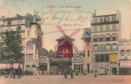 FRANCE - Paris - Le Moulin Rouge - Colorisé - Carte Postale Ancienne - Autres Monuments, édifices