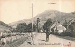 FRANCE - Issoire - Le Mont Dore - Route Du Mont Dore Au Queureuille - Carte Postale Ancienne - Issoire