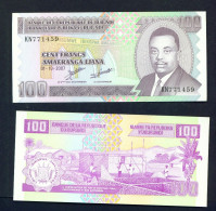 BURUNDI  -  2007 100 Francs UNC  Banknote - Burundi