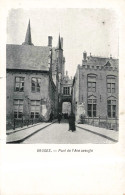 BELGIQUE - Brugge - Pont De L’âne Aveugle - Animé - Carte Postale Ancienne - Brugge