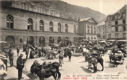 FRANCE - Issoire - Le Mont Dore - Place Michel Bertrand Et Etablissement Thermal - Animé - Carte Postale Ancienne - Issoire