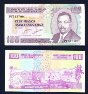 BURUNDI  -  2011 100 Francs UNC  Banknote - Burundi