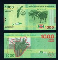BURUNDI  -  2015 1000 Francs UNC  Banknote - Burundi