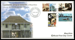 FDC Mauritius 2012  Customs Department I Mauritius - Mauricio (1968-...)