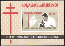 297533 MNH BURUNDI 1965 PRO LUCHA CONTRA LA TUBERCULOSIS - Ongebruikt