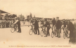 Cyclisme Vélo * Championnat De France Gagné Par Le Coureur Cycliste PARENT Pneus CONTINENTAL * Parent Vélodrome - Wielrennen