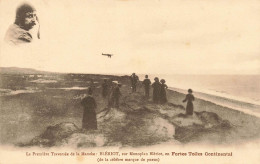 Aviation * Aviateur BLERIOT Sur Avion Monoplan Blériot Toiles CONTINENTAL * Traversée De La Manche - Airmen, Fliers