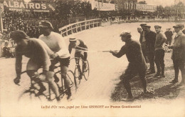 Cyclisme Vélo * Le Bol D'or 1910 Gagné Par Le Coureur Cycliste Léon GEORGET Pneus CONTINENTAL * Georget Vélodrome - Wielrennen