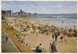 CARTOLINA  DURBAN,SUD AFRICA-ADDINGTON BEACH-VIAGGIATA 1971 - Afrique Du Sud