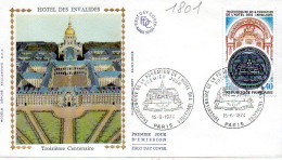 France 1801 Fdc Hôtel Des Invalides, Hôpital Militaire - Autres & Non Classés