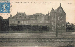FRANCE - Malakoff Vanves - Institution Notre Dame De France - Carte Postale Ancienne - Malakoff