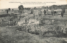 Guerre 1914 1915 * Prisonniers Allemands Bretagne Camp Coetquidan * Extraction Pierre Dans Carrière * Carrières Mine - Guer Cötquidan