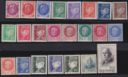 France  .  Y&T   .     505/525     .   **  (525: *)   .    Neuf Avec Gomme Et SANS Charnière - Unused Stamps