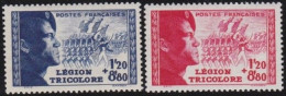France  .  Y&T   .     565/566   .   **    .    Neuf Avec Gomme Et SANS Charnière - Unused Stamps