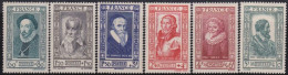 France  .  Y&T   .     587/592   .   **    .    Neuf Avec Gomme Et SANS Charnière - Unused Stamps
