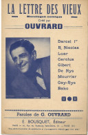 La LETTRE Des VIEUX - Monologue Comique Créé Par OUVRARD - Darcel 1er - Nicolas - Luar - Carolus - Gibert - De Nys - - Scores & Partitions