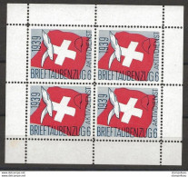 403 - 64 - Feuillet De 4 Timbres Neufs  "Brieftaubenzug 6 1939" - Vignettes