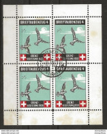 403 - 63 - Feuillet De 4 Timbres  "Brieftaubenzug 4 Grenzbesetzung 1939 - Cachet Feldpost" - Viñetas