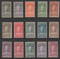 Belgisch Congo Belge - 1928 - OBP/COB 135-149 Stanley Klein/petit Formaat - MH/*/NC - Unused Stamps