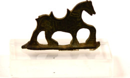 A Decorated Bronze Figure Of A Horse- Ex-Bonhams Auctions - Archäologie