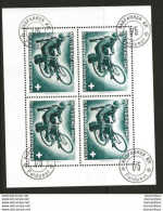 403 - 12  - Bloc De 4 Timbres  "Radfahrer Kompagnie I/5 Aktivdienst 1940" 4 Cachets Militaires I/5 - Vignetten