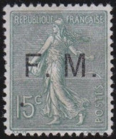 France  .  Y&T   .     Fm 3  (2 Scans)   .   **    .    Neuf Avec Gomme Et SANS Charnière - Timbres De Franchise Militaire